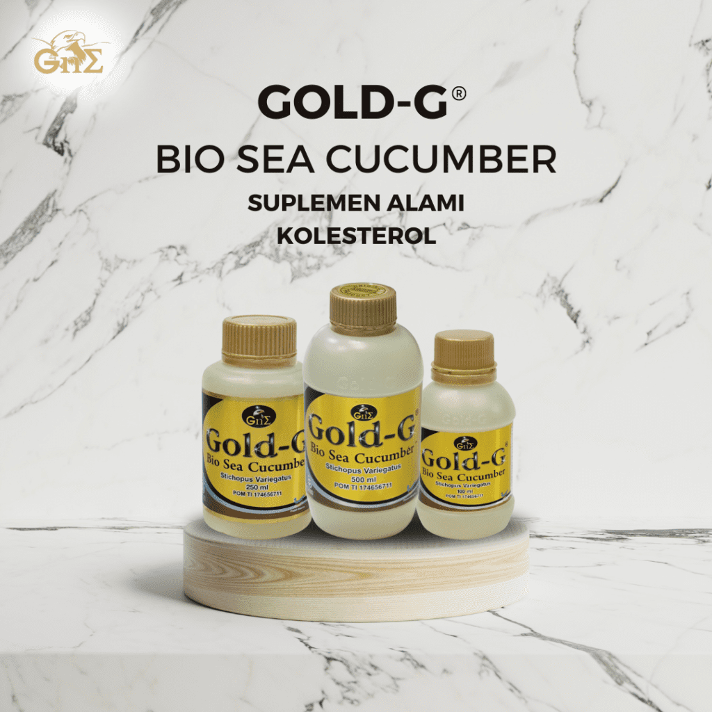 gold g jelly gamat obat kolesterol alami