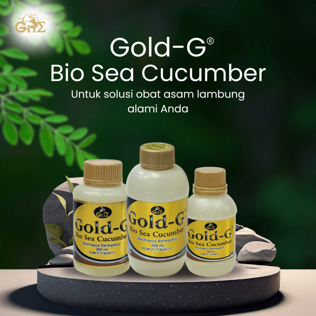 gold g jelly gamat obat asam lambung alami
