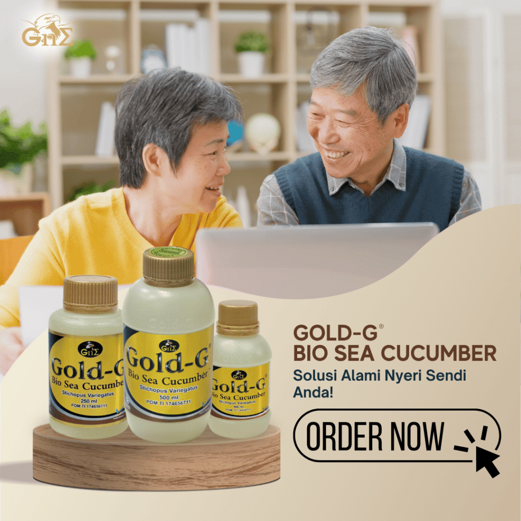 gold g jelly gamat obat radang sendi