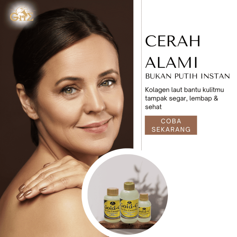 rahasia cara mencerahkan wajah secara alami dengan gold g jelly gamat