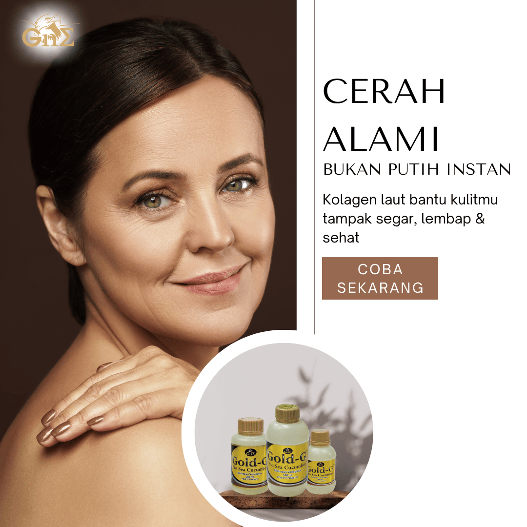 rahasia cara mencerahkan wajah secara alami dengan gold g jelly gamat