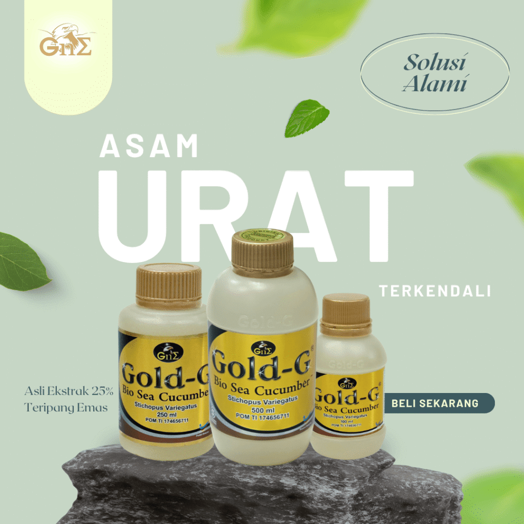 obat asam urat di kaki paling ampuh bisa coba solusi alami pakai gold g jelly gamat